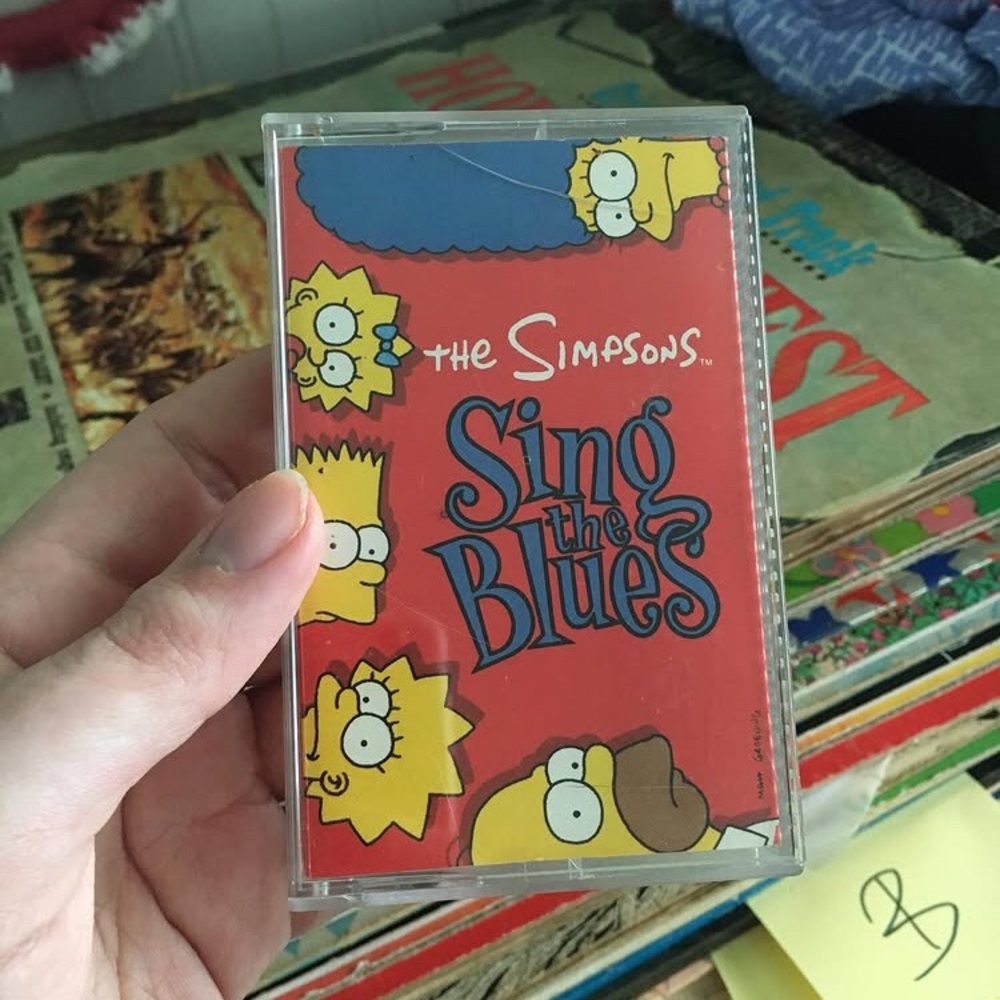 1990 TheS I M P S O N S sing the Blues cassette
